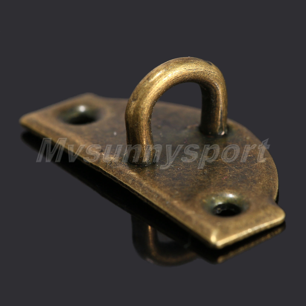 12pcs Decorative Jewelry Gift Wine Wooden Box Latch Lock with 48pcs