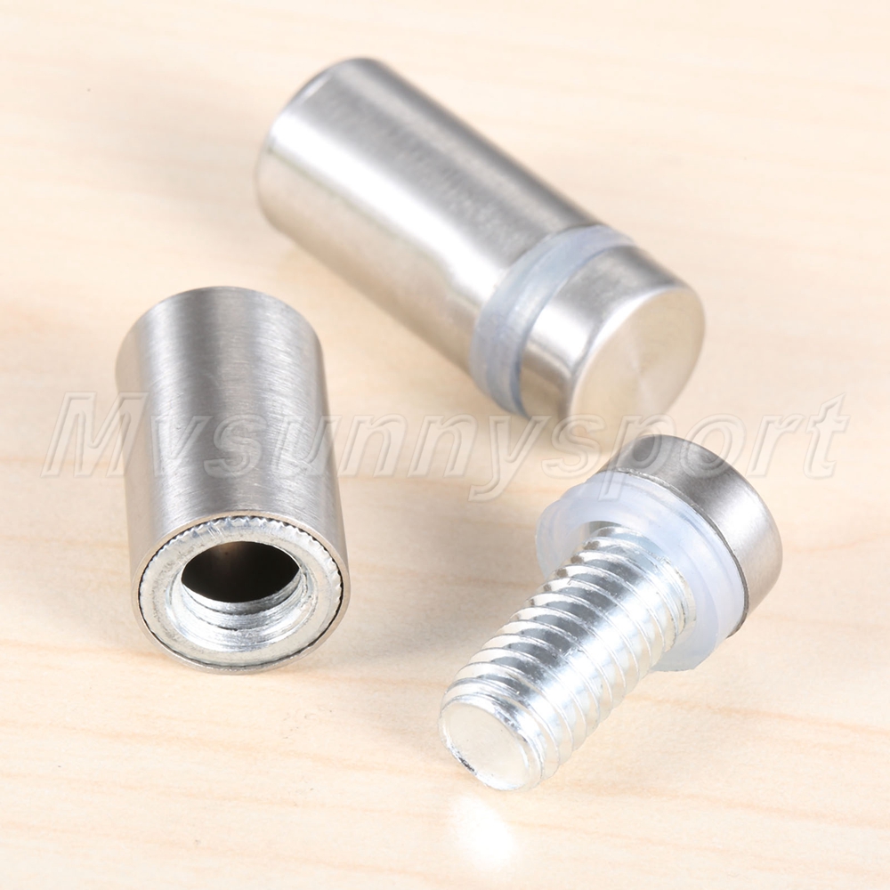 HQ 12*25mm Advertisement Fixings Glass Sign Stand off Bolts Mount