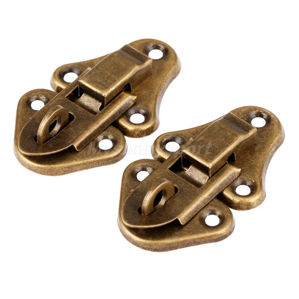 HQ Retro Jewelry Box Toggle Latch Hasps Chest Lock Clasp Latch