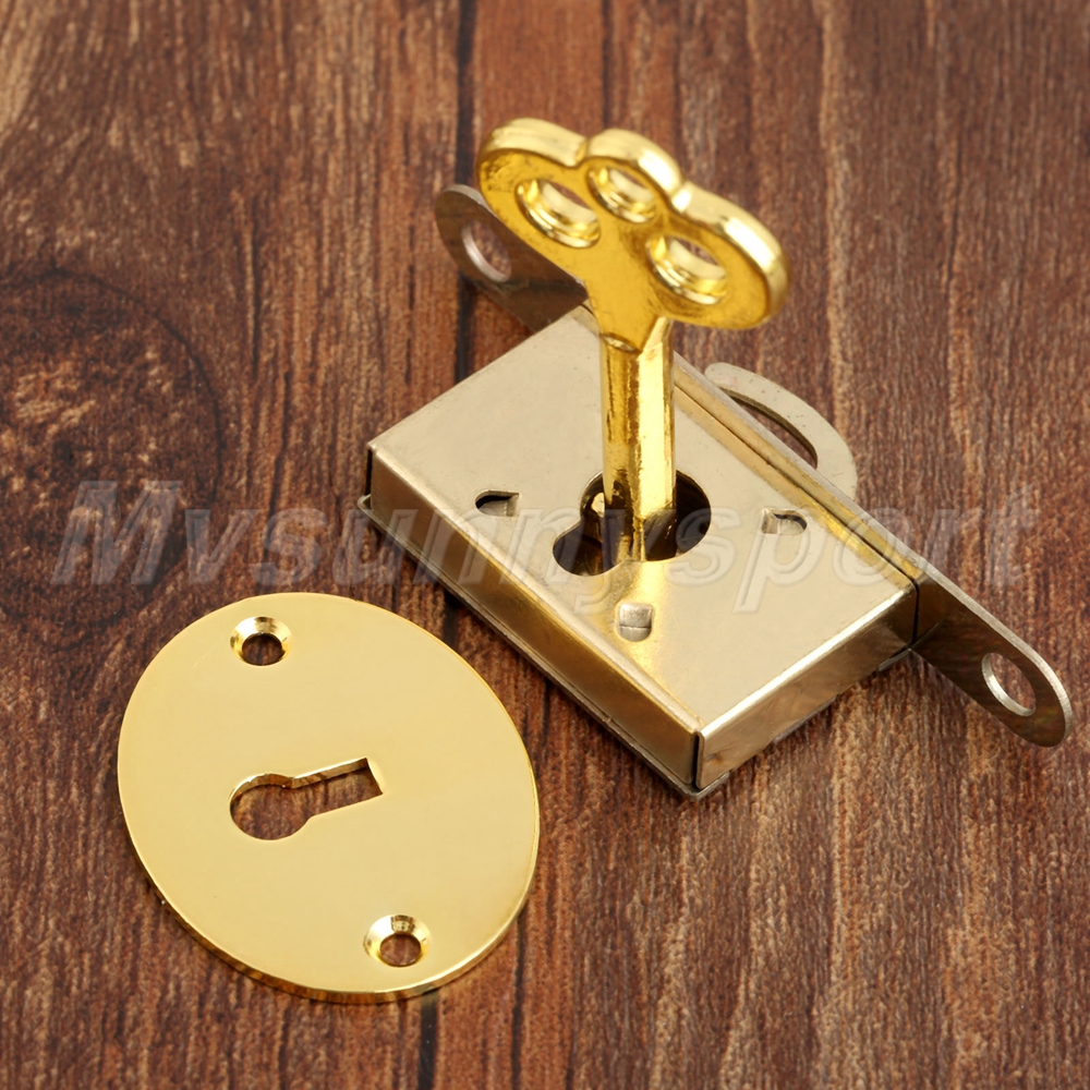 Hardware Vintage Hardware Drawer Wardrobe Jewelry Box Lock With