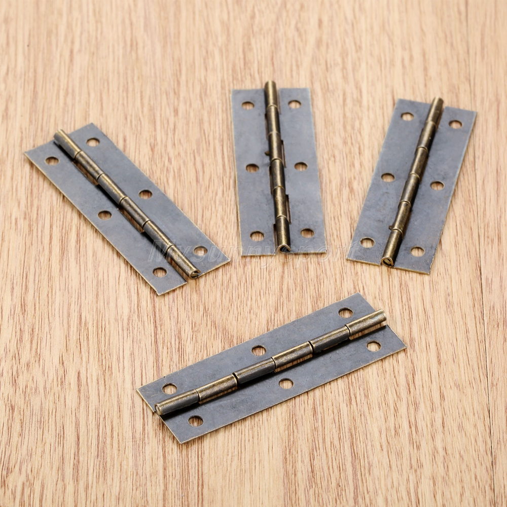 4pcs Furniture Door Hinges Cupboard Wardrobe Hinge Hardware