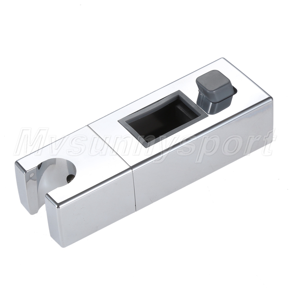 Fashion Adjust Bathroom Chrome Shower Head Holder Riser Rail Bracket