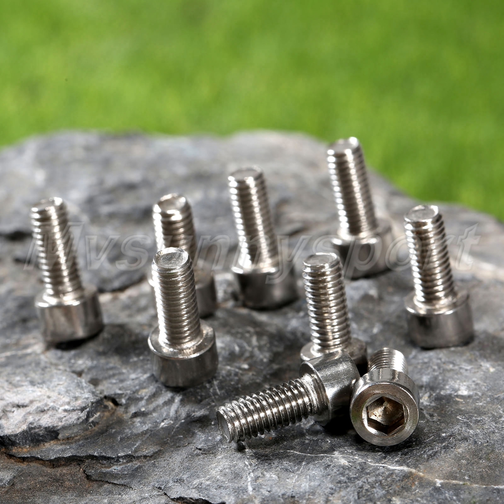 Bicycle Bottle Holder Cage Bolt Screw M5 Stainless Steel Hexagon Screws