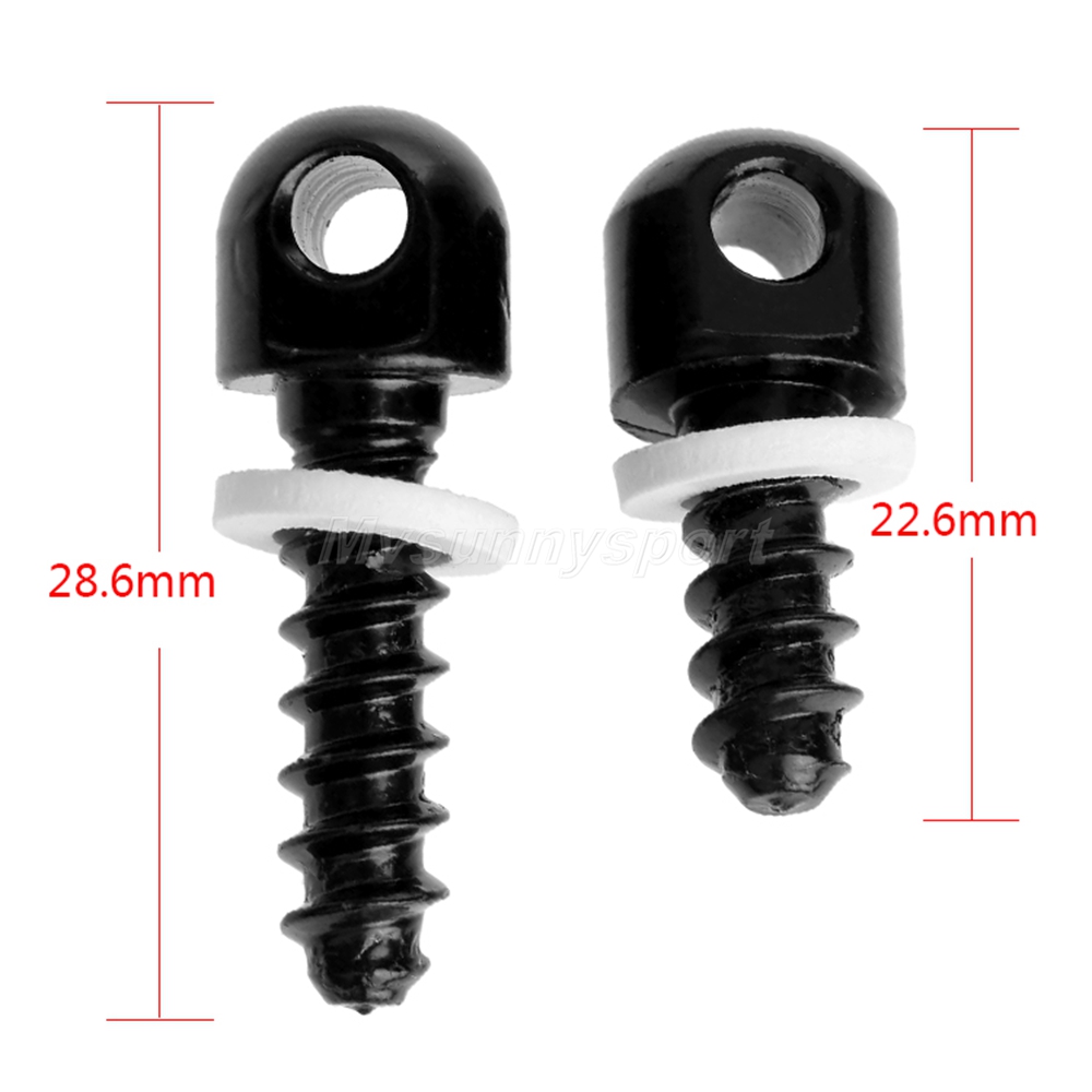 Gun Rifle Bipod Sling Swivel Stud For Wood& Synthetic Stocks Screw Base